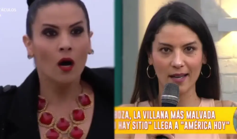 Úrsula Boza en "América hoy". Foto: Composición LR / Capturas de América Úrsula Boza en "América hoy". Foto: Composición LR / Capturas de América