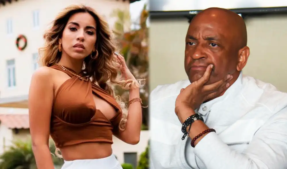 Gabriela Herrera aseguró que era el nuevo jale de Sergio George. Foto: Instagram / Sergio George / La República