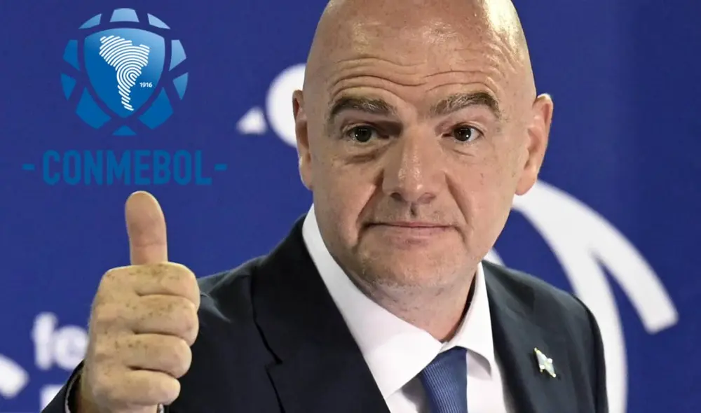 El presidente de la FIFA hizo cambios para la Copa del Mundo 2026 y de ahora en adelante, Conmebol tendrá seis cupos y medio. Foto: composición/AFP