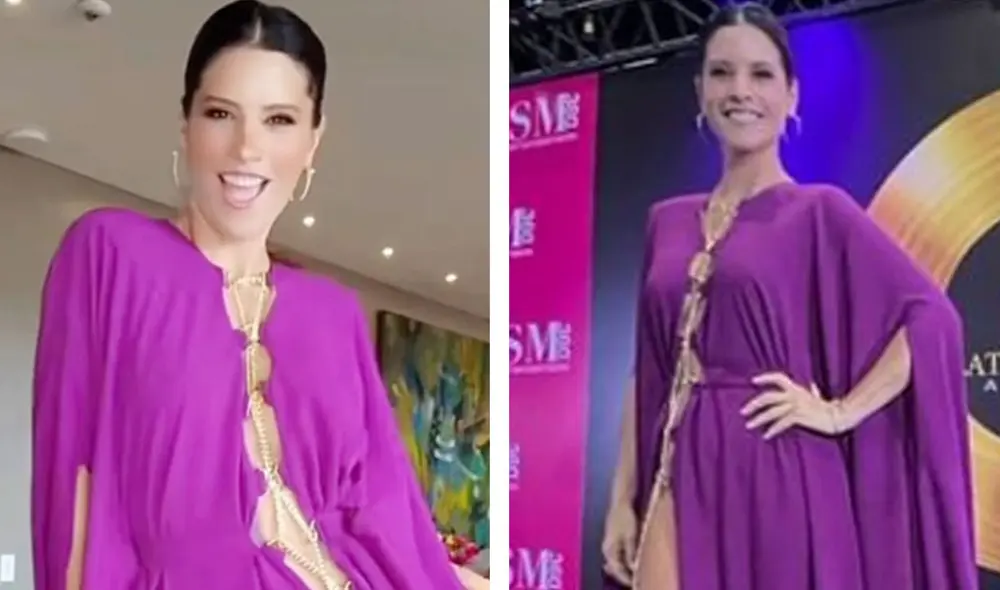 María Pía Copello asistió al Latino Show Awards el último 12 de octubre. Foto: Instagram María Pía Copello