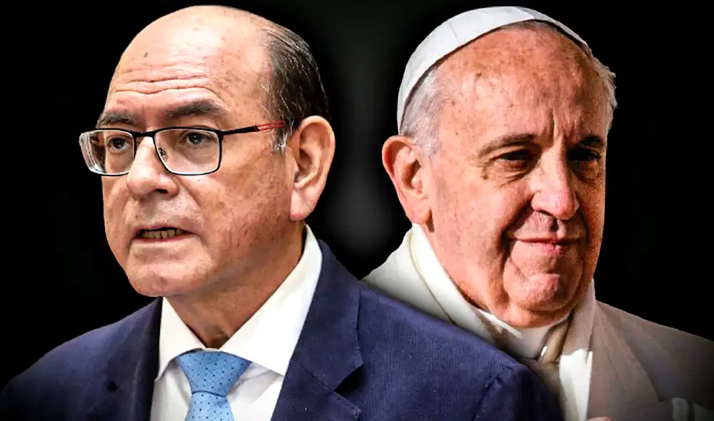 César Landa será recibido por el papa Francisco en el Vaticano. Foto: composición de Gerson Cardoso/La República César Landa será recibido por el papa Francisco en el Vaticano. Foto: composición de Gerson Cardoso/La República