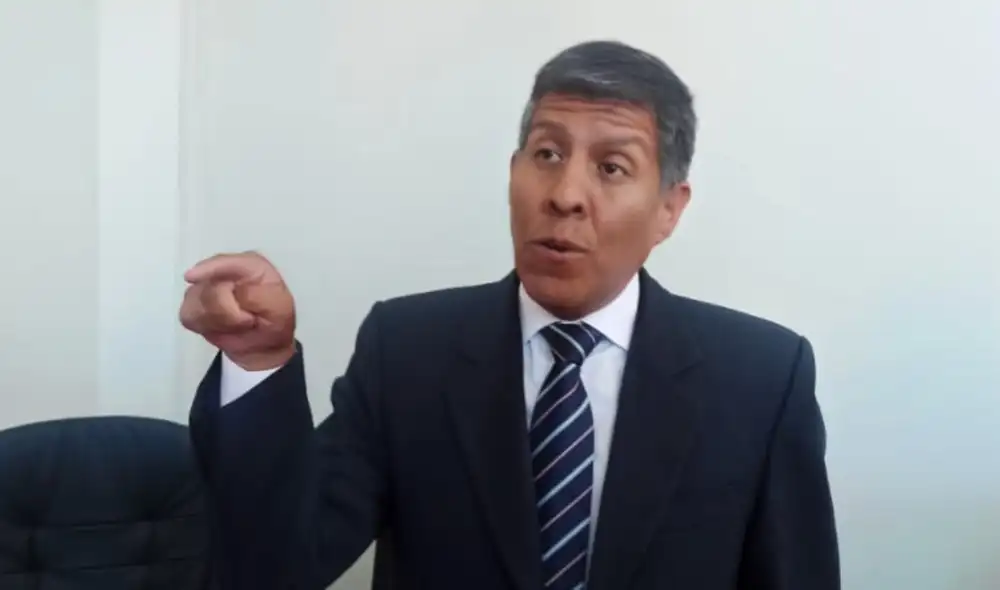 Carlos Benavente, especialista del Ingemmet. Foto: URPI/Alexander Flores