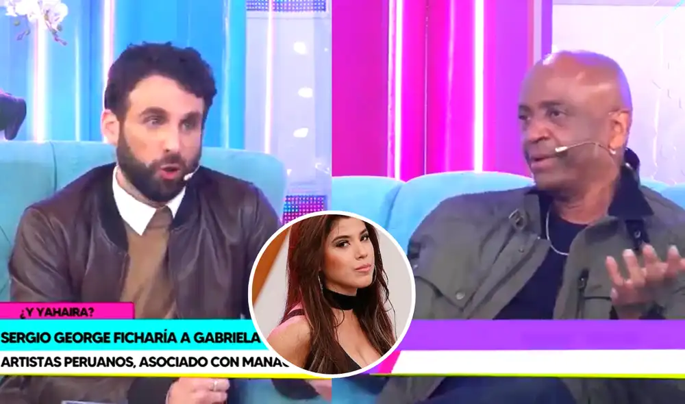 Rodrigo González cuestiona elección de Sergio George. Foto: composición LR/ captura de Willax TV Rodrigo González cuestiona elección de Sergio George. Foto: composición LR/ captura de Willax TV