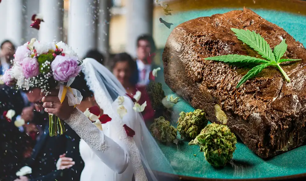 El hecho ocurrió en Reino Unido, donde los invitados ingirieron, sin saber, unos pasteles con cannabis. Foto: composición LR/ pexels/ Weed Seed Shop El hecho ocurrió en Reino Unido, donde los invitados ingirieron, sin saber, unos pasteles con cannabis. Foto: composición LR/ pexels/ Weed Seed Shop