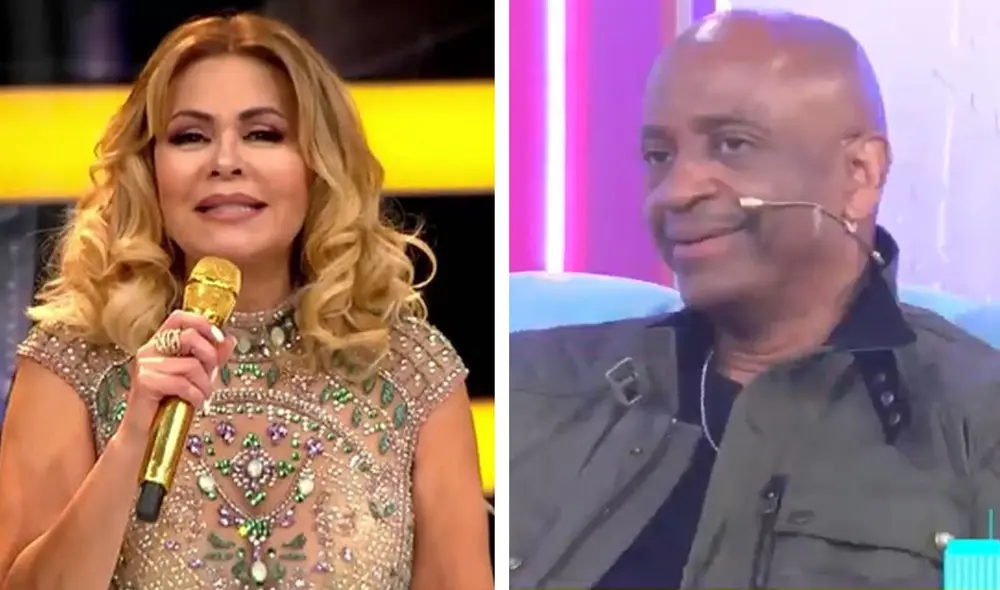 Sergio George y Gisela Valcárcel trabajaron juntos en "La gran estrella". Foto: captura América TV/captura Willax TV