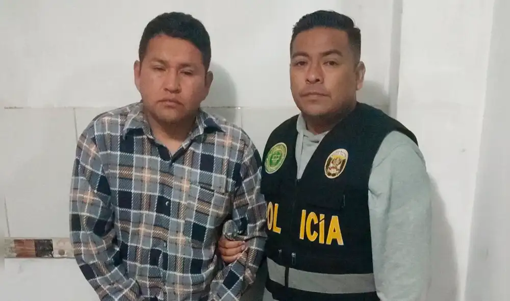 El detenido tenía planeado fugar del país por Tumbes. Foto: PNP El detenido tenía planeado fugar del país por Tumbes. Foto: PNP