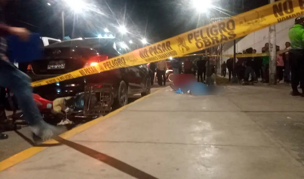 El fiscal de turno acababa de llegar al lugar de los hechos. Foto: difusión