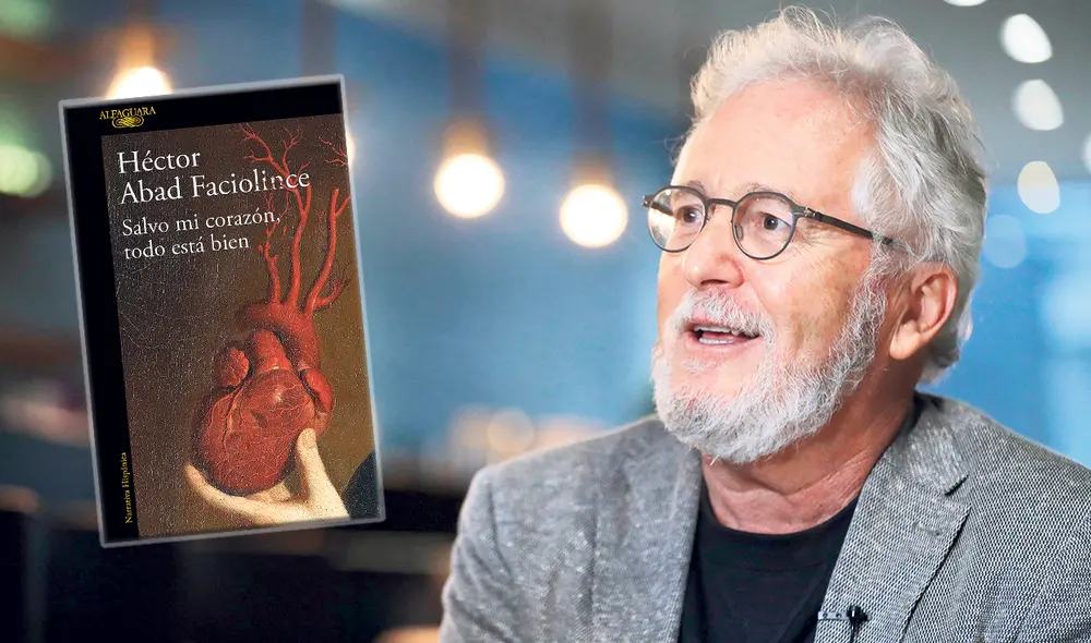 “Es una novela muy de pandemia, muy de enfermedad y de la vida amenazada”, dice el escritor colombiano. Foto: composición/EFE “Es una novela muy de pandemia, muy de enfermedad y de la vida amenazada”, dice el escritor colombiano. Foto: composición/EFE