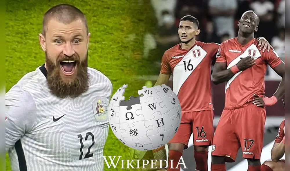 Andrew Redmayne ingresó previo a la tanda de penales en el repechaje a Qatar 2022. Foto: composición LR/Movistar Deportes/AFP/Wikipedia