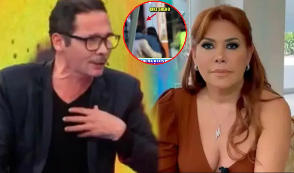 Kike Suero iniciará batalla legal contra Magaly Medina. Foto: Composición LR / Capturas ATV Kike Suero iniciará batalla legal contra Magaly Medina. Foto: Composición LR / Capturas ATV