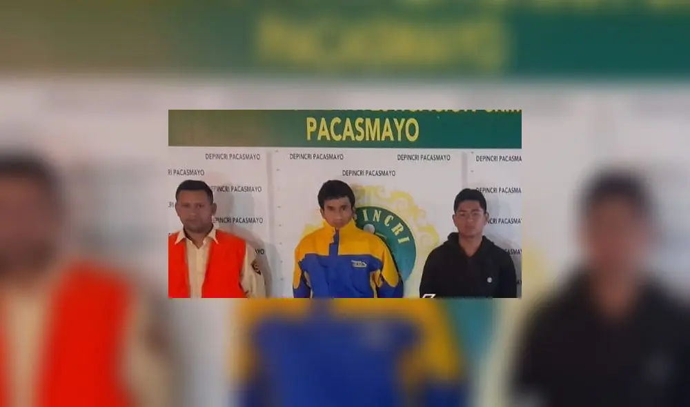 Policía ejecutó operativo para detener a los sospechosos del crimen. Foto: PNP Policía ejecutó operativo para detener a los sospechosos del crimen. Foto: PNP