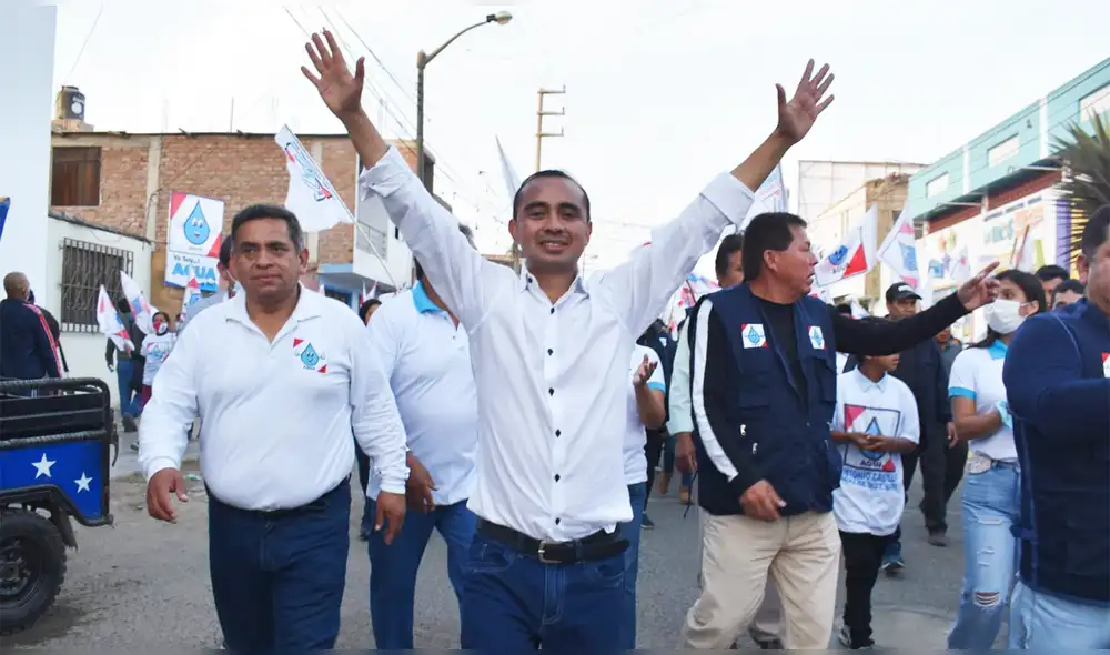 Noriega Brito ganó elecciones regionales y municipales del último 2 de octubre de 2022. Foto: Facebook/Koki Noriega Brito Noriega Brito ganó elecciones regionales y municipales del último 2 de octubre de 2022. Foto: Facebook/Koki Noriega Brito