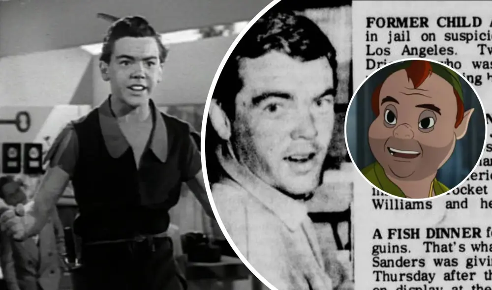 Bobby Driscoll tuvo una fatídica muerte, que solo los más conocedores de "Peter Pan" y Disney recuerdan. Foto: composición/Disney/bobbydriscoll.net Bobby Driscoll tuvo una fatídica muerte, que solo los más conocedores de "Peter Pan" y Disney recuerdan. Foto: composición/Disney/bobbydriscoll.net