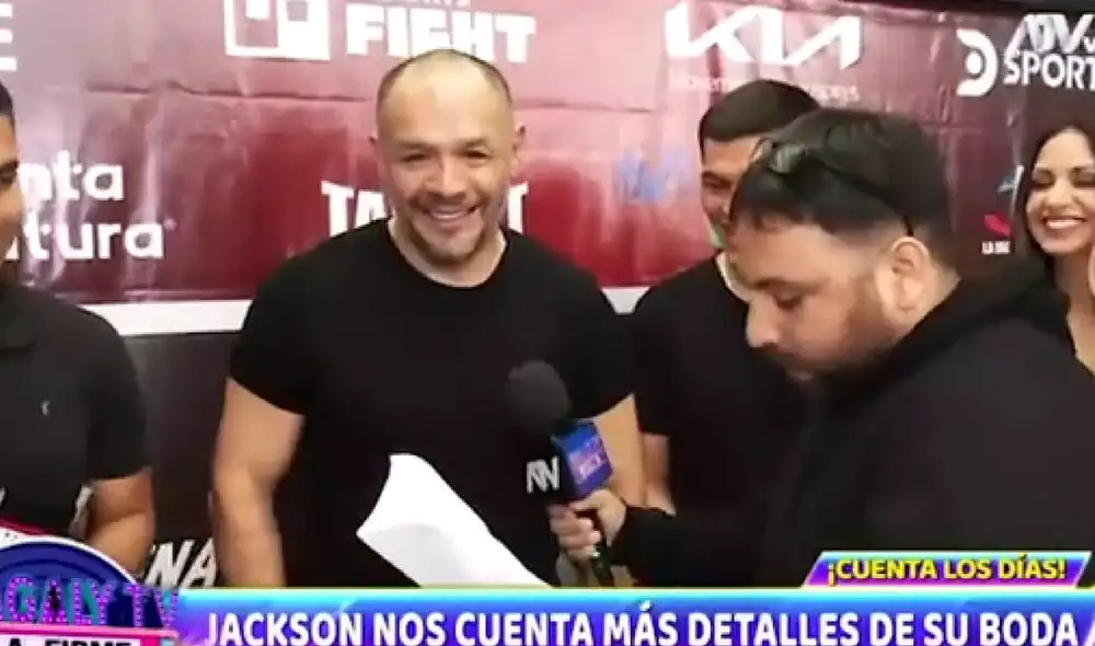 Jackson Mora respondió para el programa "Magaly TV, la firme". Foto: captura ATV Jackson Mora respondió para el programa "Magaly TV, la firme". Foto: captura ATV