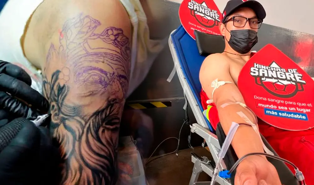 Conoce qué cuidados debes tener al momento de tatuarte para poder donar sin problemas. Foto: composición LR/EFE/La República