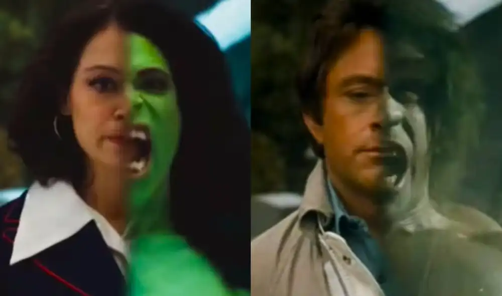 "She-Hulk" 1×9, último episodio, recrea la clásica intro de "El hombre increíble", la serie de Hulk con Bill Bixby. Foto: composición/captura de Youtube/Disney+/philo1978