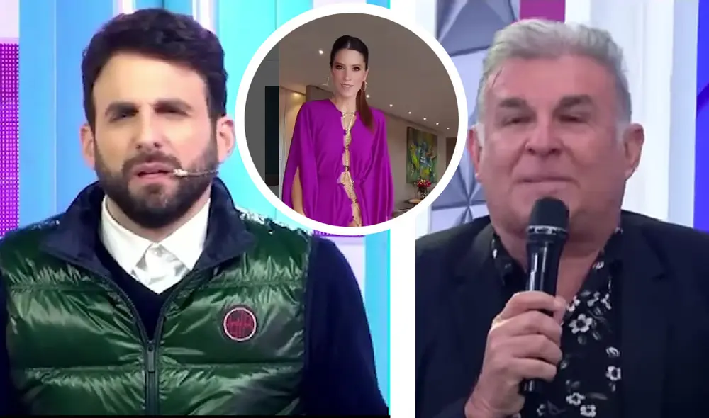 Rodrigo González deslizó que Nino Peñaloza sentía antipatía por María Pía Copello. Foto: composición LR/captura Willax/América TV