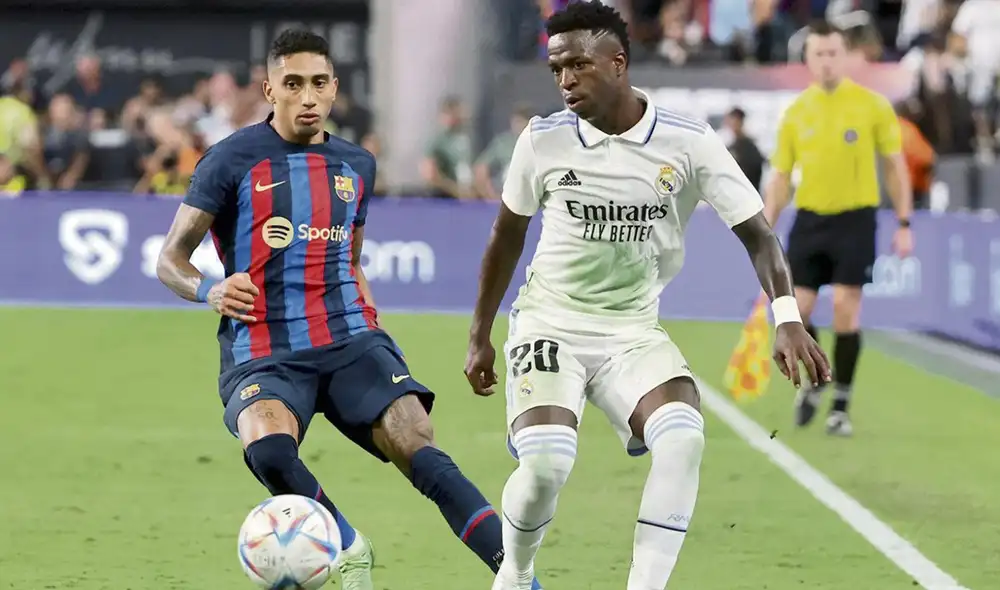 Real Madrid ha perdido sus 2 últimos partidos (uno oficial y uno amistoso) contra Barcelona. Foto: AFP Real Madrid ha perdido sus 2 últimos partidos (uno oficial y uno amistoso) contra Barcelona. Foto: AFP