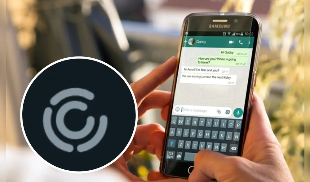 Descubre que significa el nuevo doble círculo cortado de WhatsApp. Foto: composición LR/ El Universo / La República Descubre que significa el nuevo doble círculo cortado de WhatsApp. Foto: composición LR/ El Universo / La República