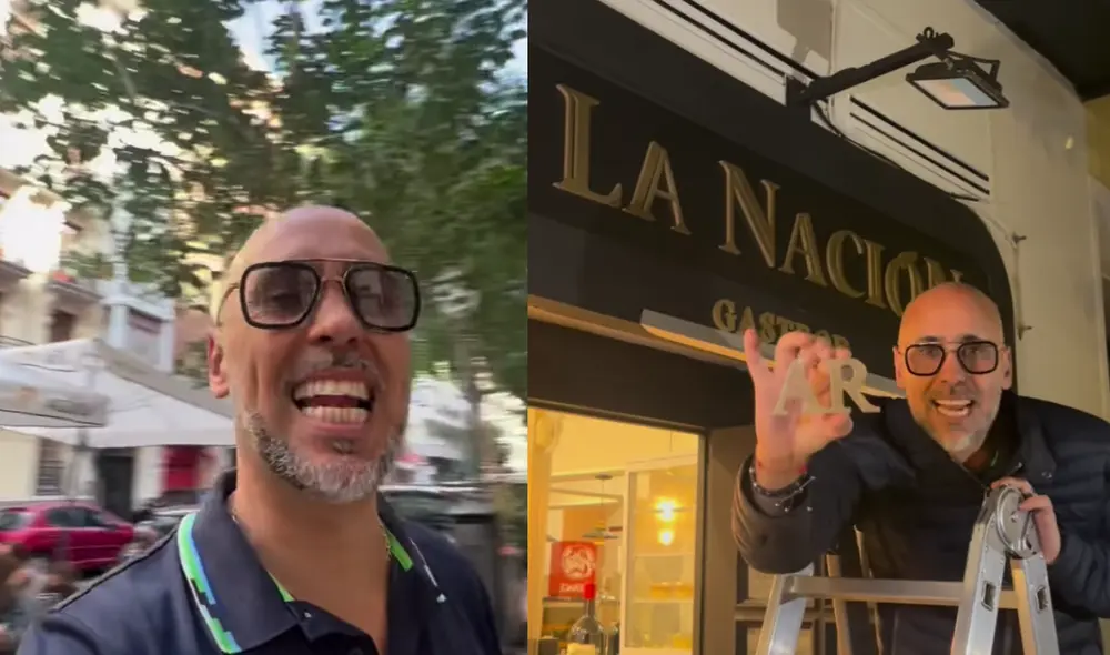 Damián Odé estrenó nuevo gastrobar en Madrid. Foto: Instagram/Damián Ode