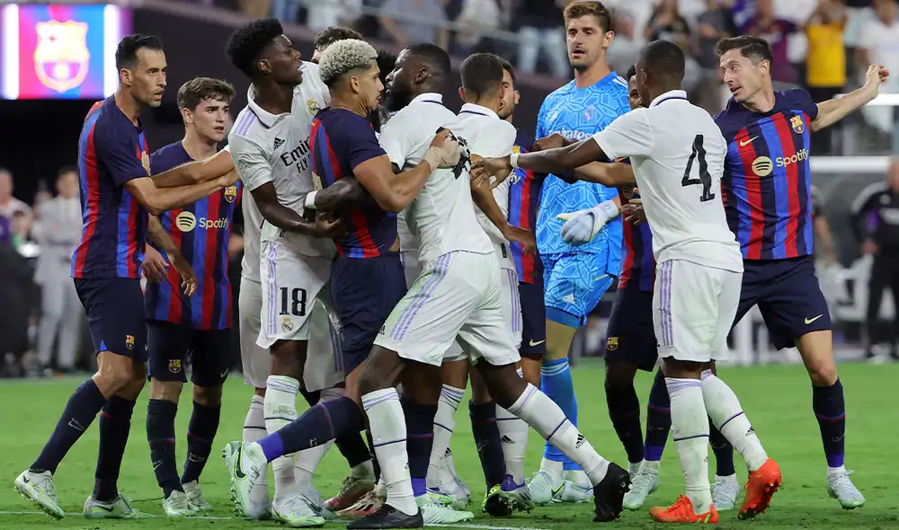 Real Madrid vs. Barcelona: los equipos no podrán contar con todas sus figuras para el clásico de LaLiga. Foto: AFP