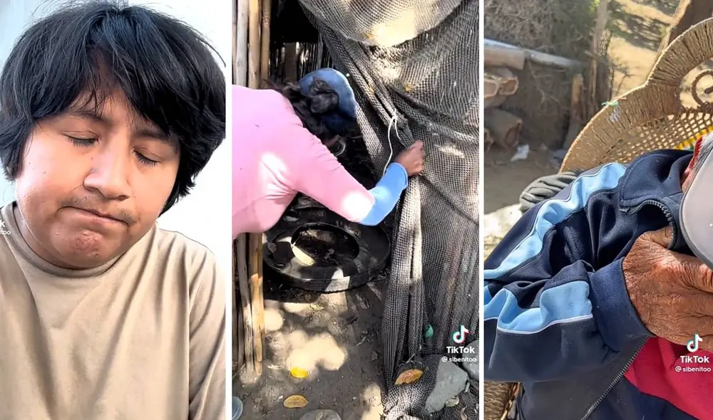 Sibenito reveló todo lo que le robaron de la granja de sus padres ubicada en Ancash. Foto: composición LR/captura de TikTok/@sibenitoo Sibenito reveló todo lo que le robaron de la granja de sus padres ubicada en Ancash. Foto: composición LR/captura de TikTok/@sibenitoo