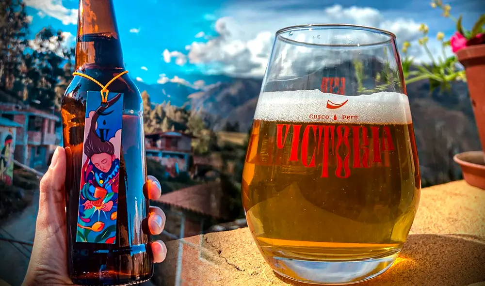 Conoce el origen de la primera cerveza artesanal elaborada a base de chicha de jora en Perú. Foto: composición LR/Victoria Sour Beer/Facebook