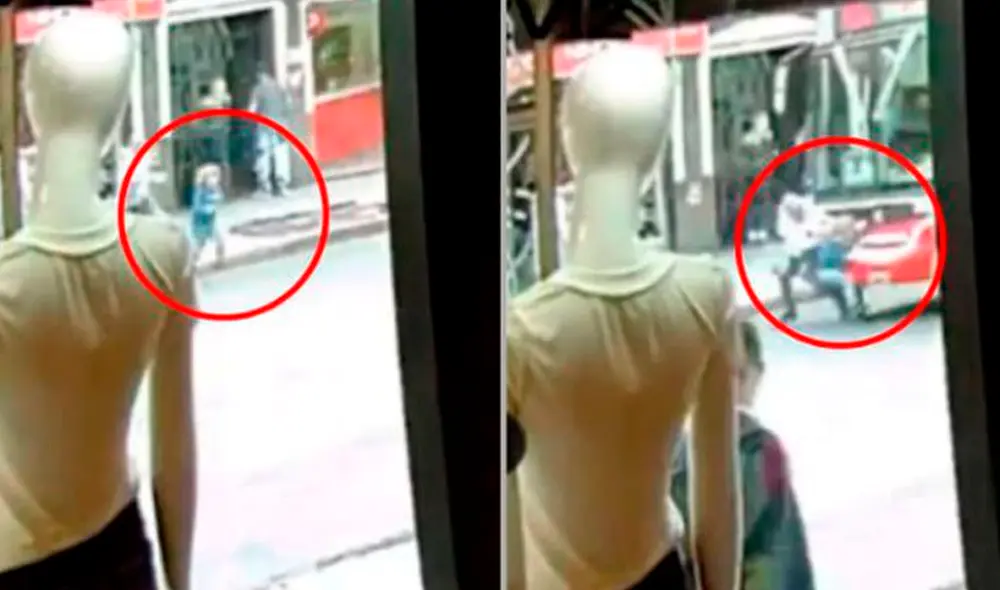 El hecho ocurrió en los cruces de Rivadavia y Constitución, en Haedo, Argentina. Foto: captura de Todo Noticias