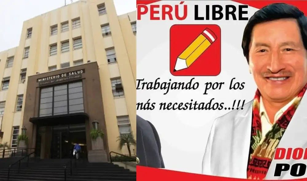 Poma participó en la campaña que llevó a Cerrón al Gobierno de Junín por primera vez. Foto: composición LR/Epicentro/Minsa Poma participó en la campaña que llevó a Cerrón al Gobierno de Junín por primera vez. Foto: composición LR/Epicentro/Minsa