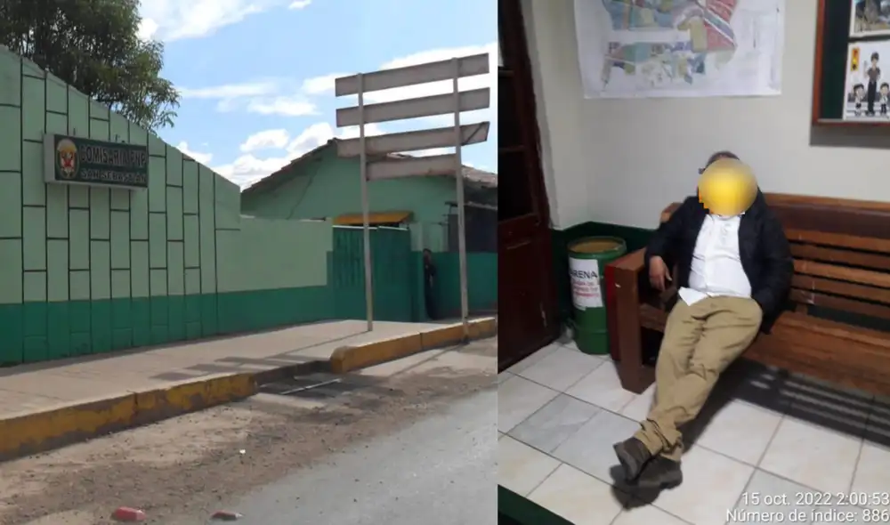 Conductor con signos de ebriedad ocasiona accidente de tránsito en Cusco. Foto: PNP