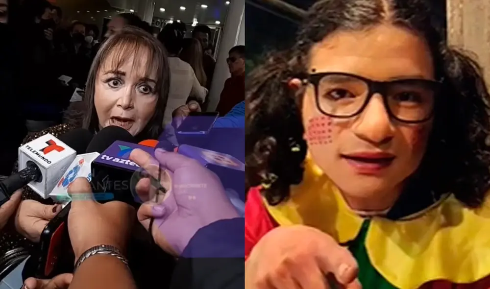 María Antonieta de las Nieves aclaró si iniciará acciones legales contra la 'Chilindrina Huachana'. Foto: composición LR/TN/TikTok