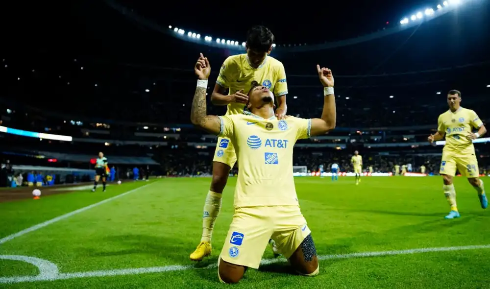América y Puebla jugaron en el Estadio Azteca. Foto: Liga MX/Twitter América y Puebla jugaron en el Estadio Azteca. Foto: Liga MX/Twitter