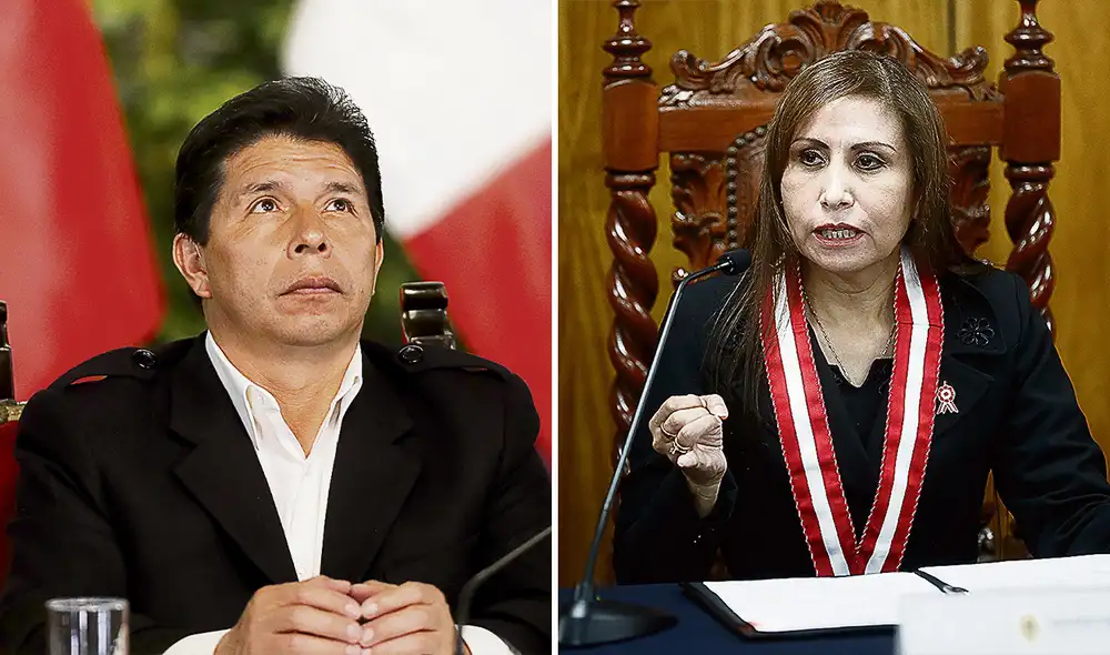 Presidente y fiscal de la nación. Sobre cada uno penden denuncias constitucionales y acusaciones de quebrantar la ley para mantenerse en el poder. Foto: composición LR/EFE/ Marco Cotrina Presidente y fiscal de la nación. Sobre cada uno penden denuncias constitucionales y acusaciones de quebrantar la ley para mantenerse en el poder. Foto: composición LR/EFE/ Marco Cotrina