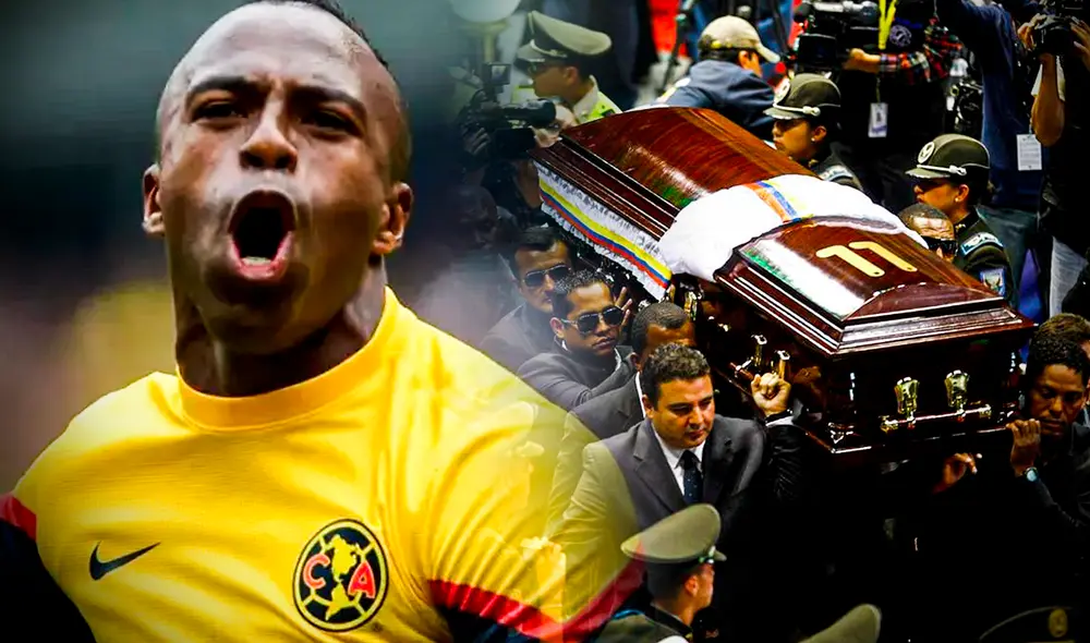 Christian "El Chucho" Benítez falleció por un paro cardíaco a los 27 años de edad. El delantero ecuatoriano partió la eternidad estando en su mejor momento. Foto: composición de Gerson Cardoso/LR/El Economista/El Universo.