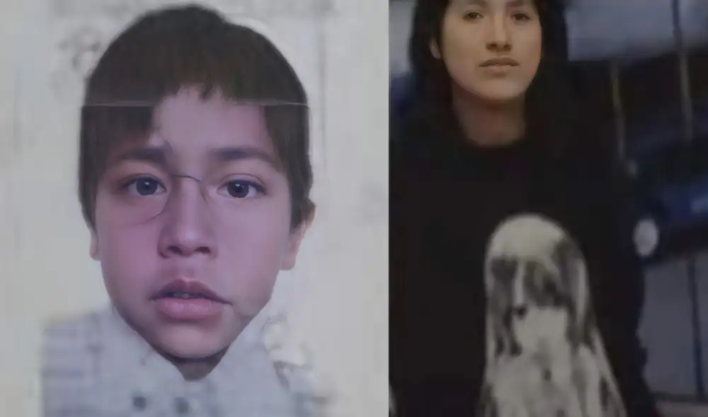 Yeison Choque (9) y Sheena Meléndez (18) desaparecieron en La Convención, Cusco. Foto: PNP