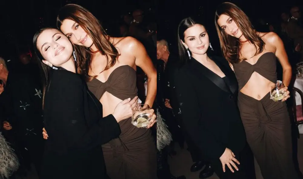 Selena Gomez y Hayley Bieber asistieron a la Gala del Museo de la Academia en Los Ángeles, el 15 de octubre. Foto: Instagram/Tyrell Hampton Selena Gomez y Hayley Bieber asistieron a la Gala del Museo de la Academia en Los Ángeles, el 15 de octubre. Foto: Instagram/Tyrell Hampton