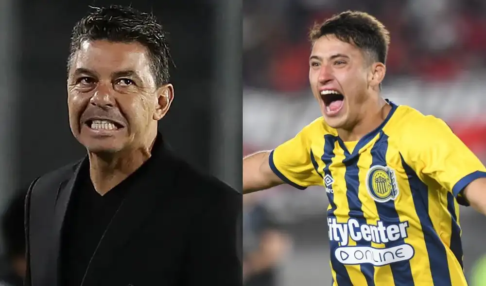 Gallardo perdió su último partido de local con River. Foto: Composición/River Plate/Rosario Central