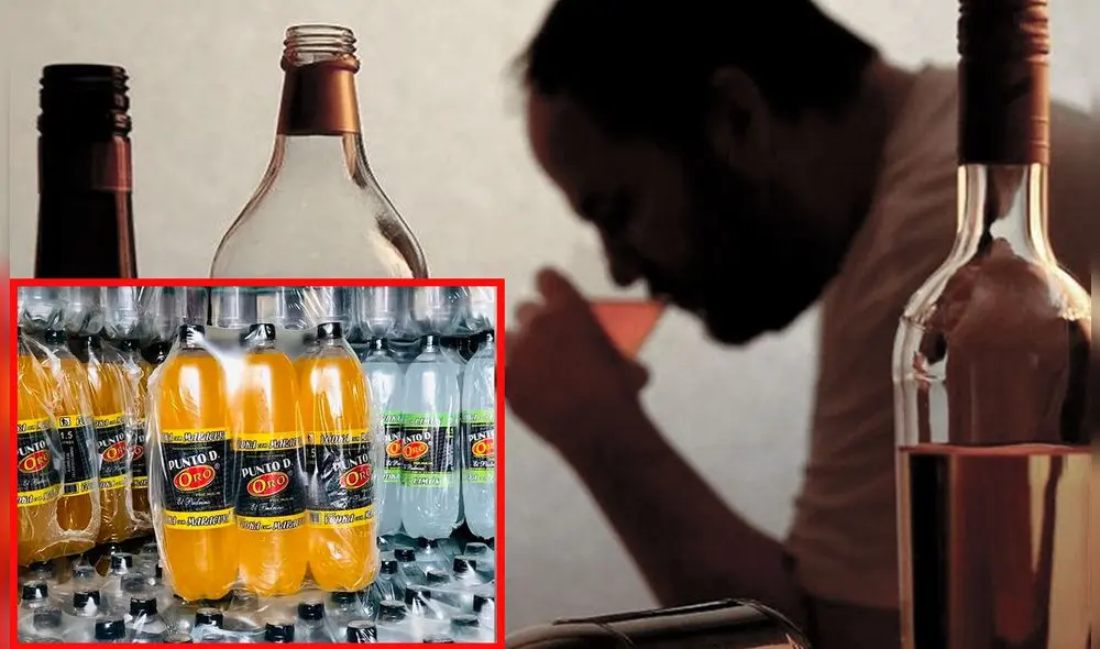 Son dos productos de la marca Punto D Oro en los que se hallaron metanol. Foto: Facebook/ distribuidora de licores sc/ difusión Son dos productos de la marca Punto D Oro en los que se hallaron metanol. Foto: Facebook/ distribuidora de licores sc/ difusión