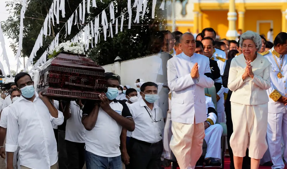 La tradición de los países asiáticos para asistir a funerales se refleja en el color que utilizan para las ceremonias. Foto: composición de Fabrizio Oviedo/LR