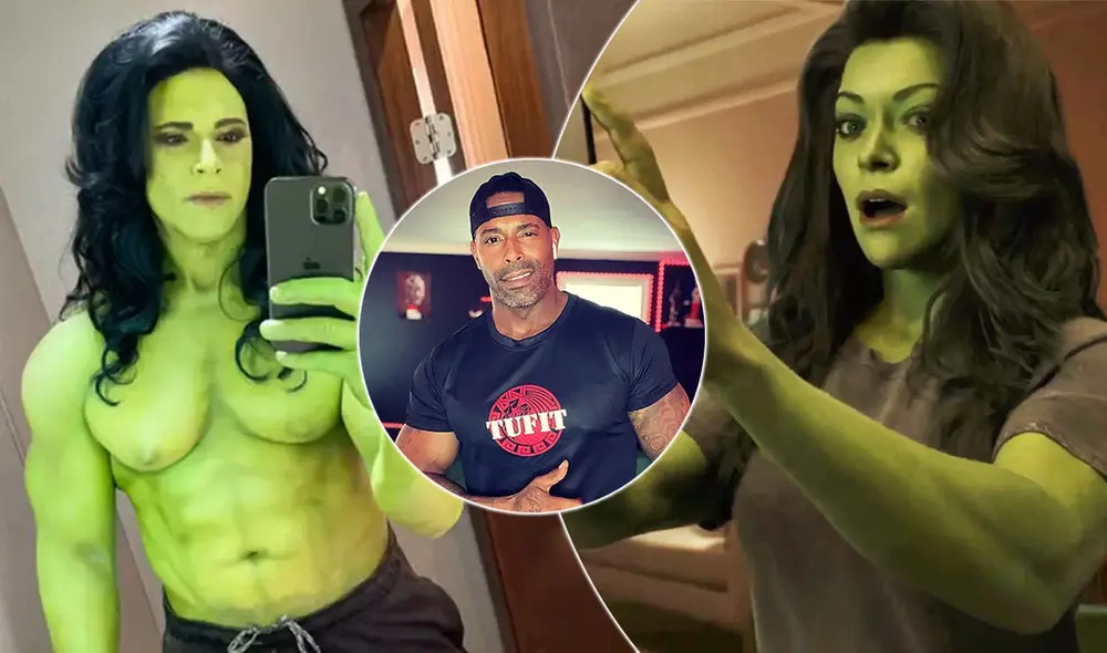 Tatiana Maslany no fue la única que dio vida a She-Hulk. Foto: composición LR / Marvel Studios / TikTok de Devon Lewis