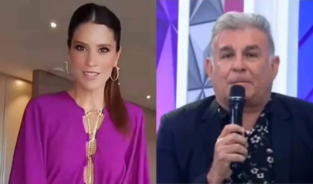 María Pía Copello indignada con declaraciones de Nino Peñaloza. Foto: composición LR/María Pía Copello/Instagram/captura de América TV