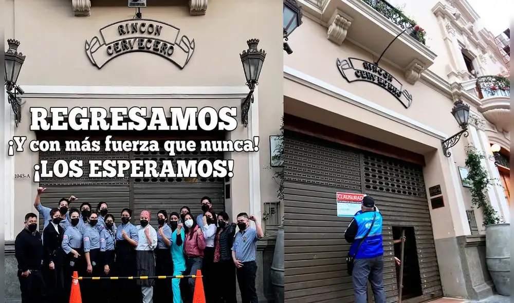 La MML multó con S/ 4.600 al establecimiento. Foto: composición LR/Rincón Cervecero/MML