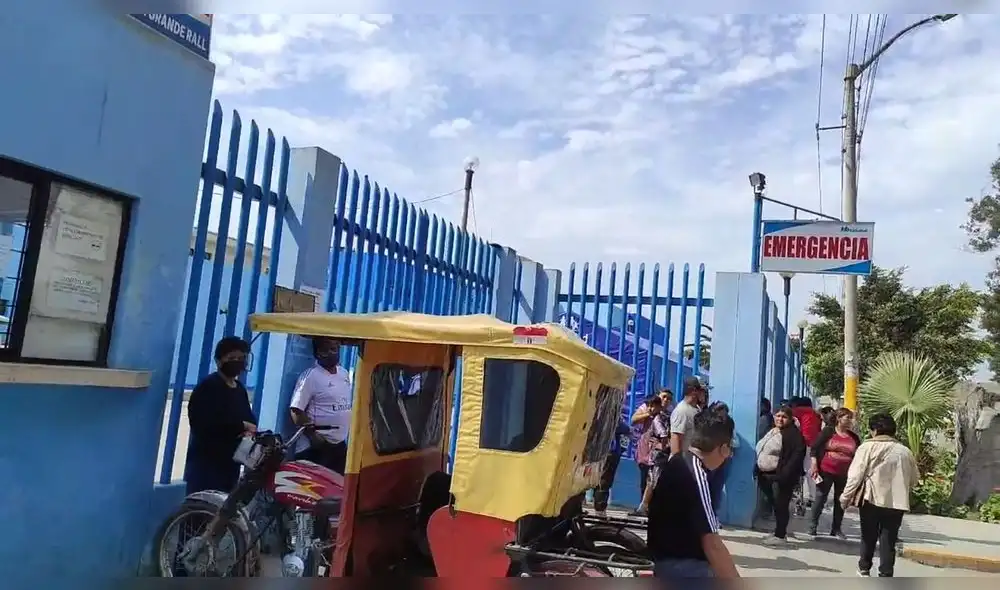 Víctima llegó cadáver al centro médico de EsSalud en Casa Grande. Foto: captura La Caña.pe Víctima llegó cadáver al centro médico de EsSalud en Casa Grande. Foto: captura La Caña.pe