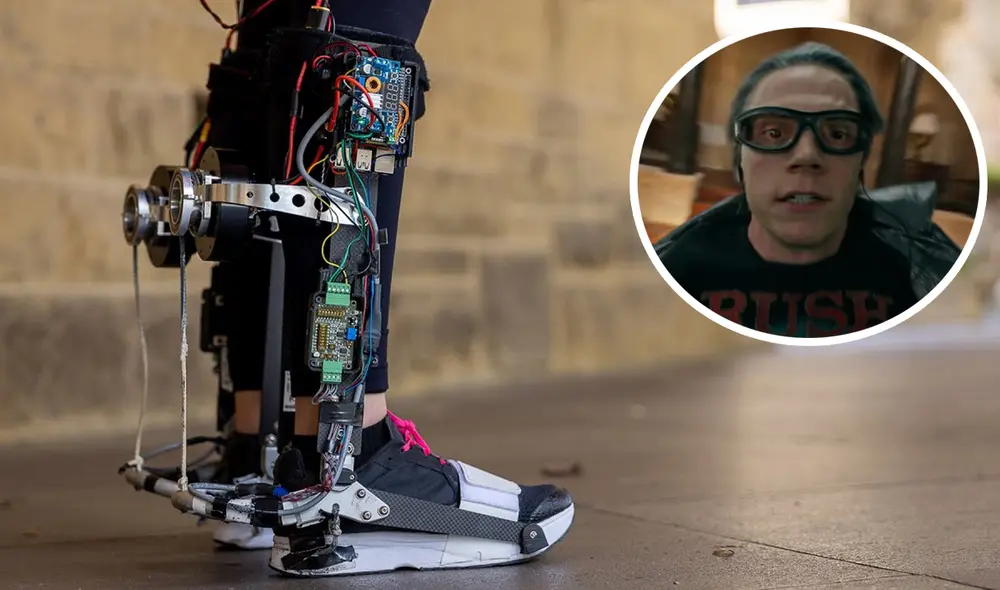 Así luce el prototipo de estas botas robóticas. Foto: Universidad de Stanford