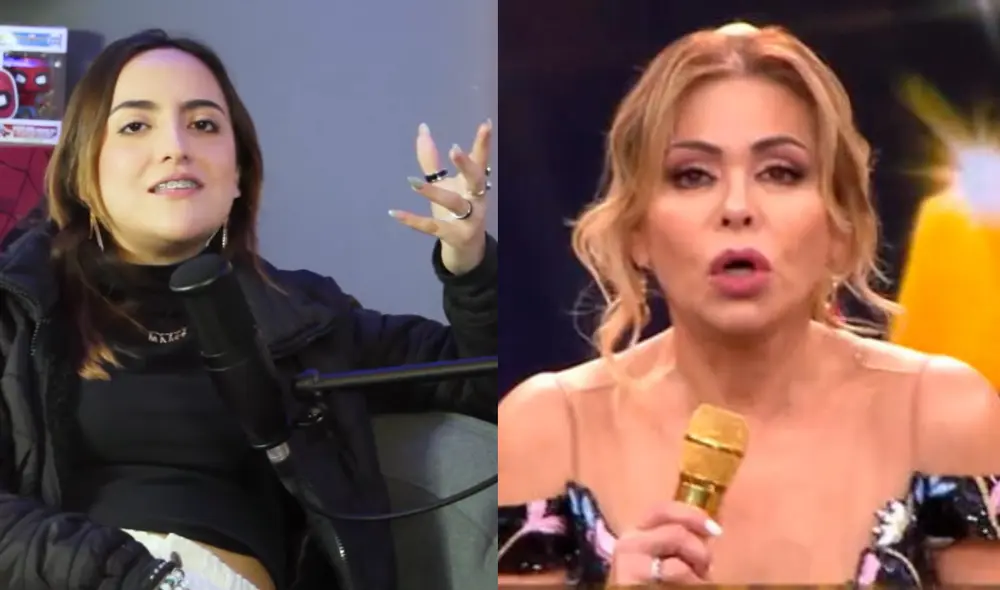 Mafer Portugal opinó sobre la invitación de Gisela Valcárcel para "El gran show". Foto: composición LR/ captura de Youtube/ captura de América TV