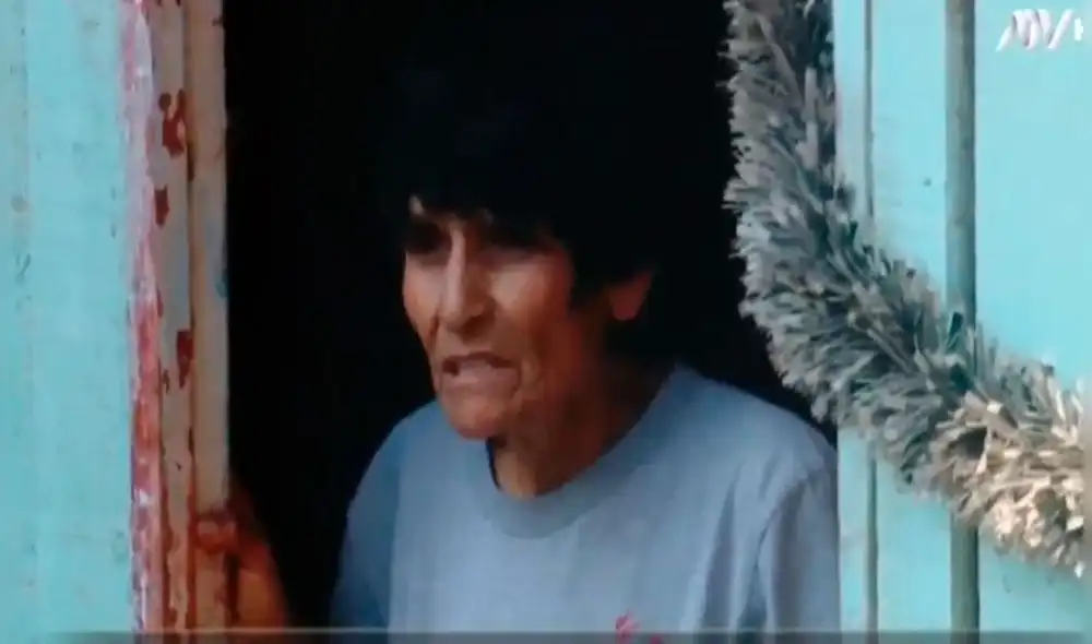 Vecinos piden ayuda para el adulto mayor de 90 años. Foto: captura / ATV