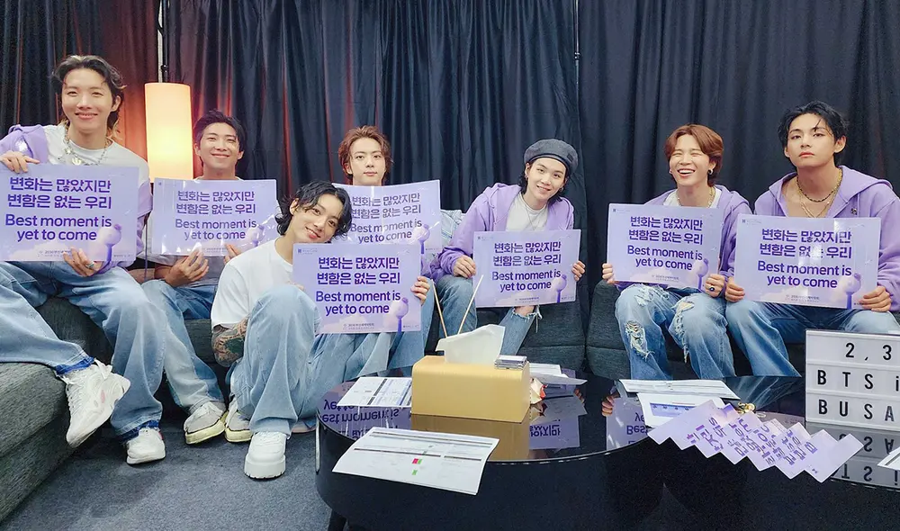 BTS aseguró a fans que seguirán juntos en el futuro. Foto: BIGHIT