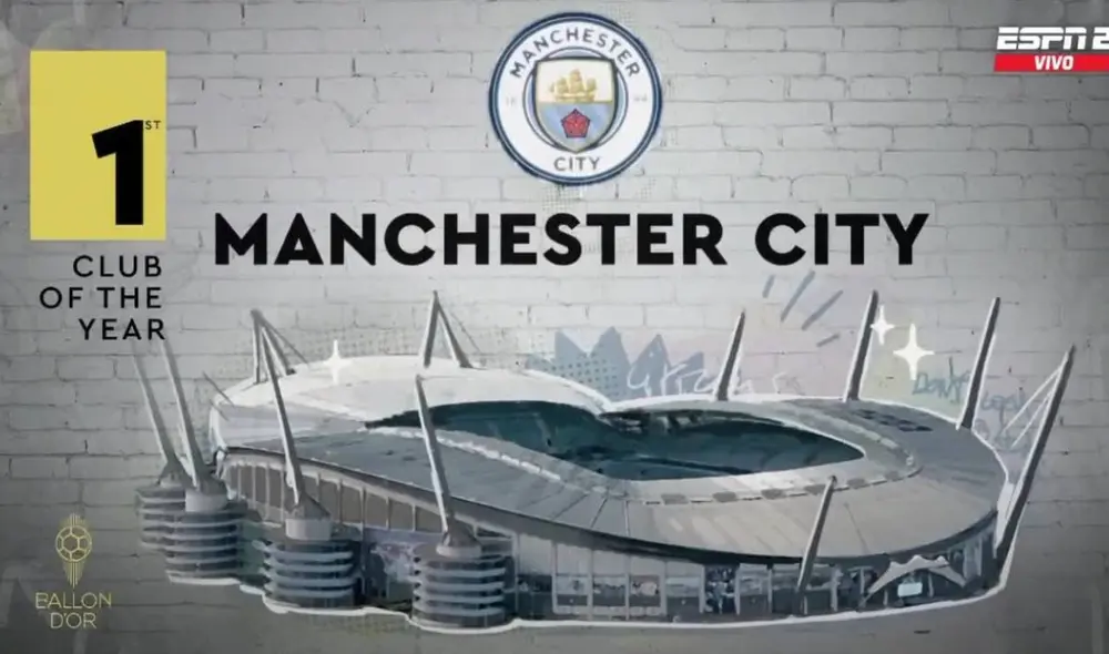 Manchester City superó a equipos como Liverpool FC y Real Madrid. Foto: captura ESPN 2 Manchester City superó a equipos como Liverpool FC y Real Madrid. Foto: captura ESPN 2