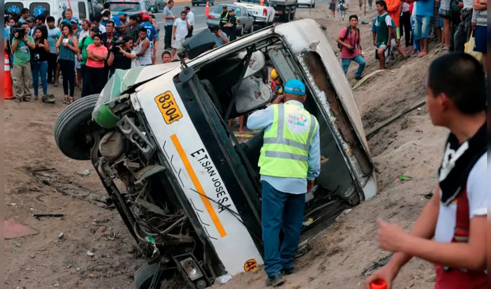 La región con más casos de accidentes de tránsito es Lima con 26.899. Foto: MTC La región con más casos de accidentes de tránsito es Lima con 26.899. Foto: MTC