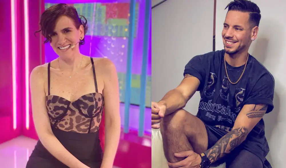 Gigi Mitre considera que Anthony Aranda es el nuevo jale de "El gran show". Foto: Instagram/Gigi Mitre/Anthony Aranda